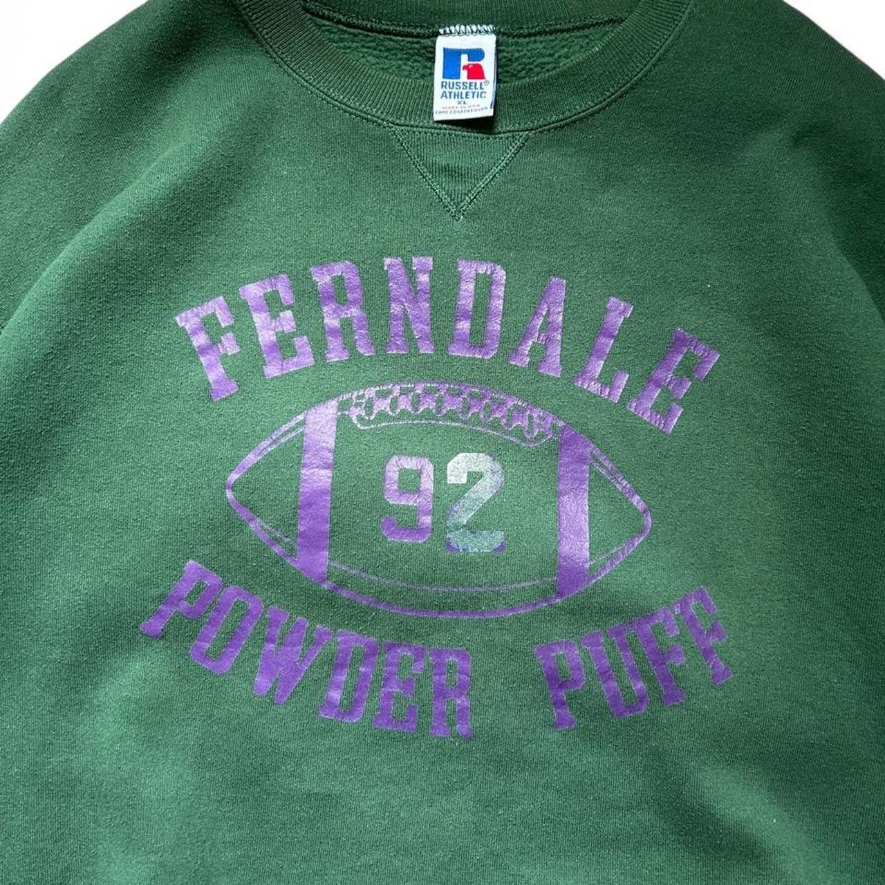 Russell Athletic Vintage 90s USA Russell Crewneck Football Graphic Size US XL / EU 56 / 4 - 3 Thumbnail