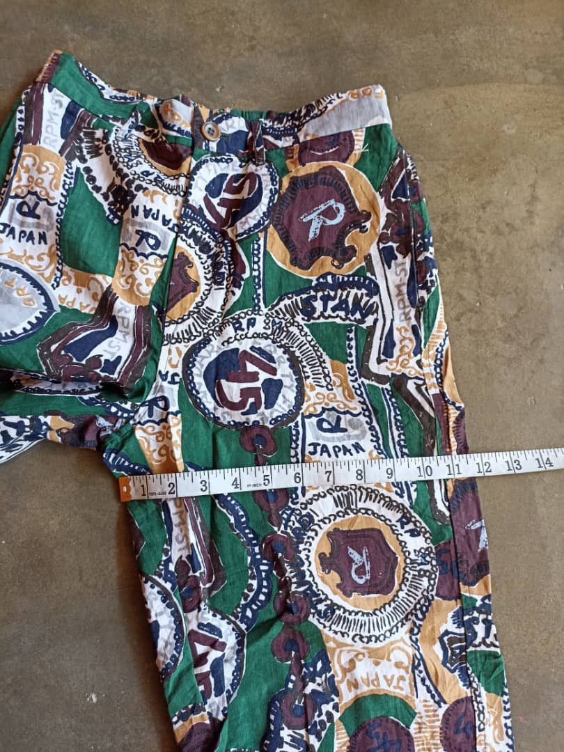 45rpm × Japanese Brand × Vintage Vintage Pants 45rpm Full Print Design Size 28" / US 6 / IT 42 - 18 Thumbnail