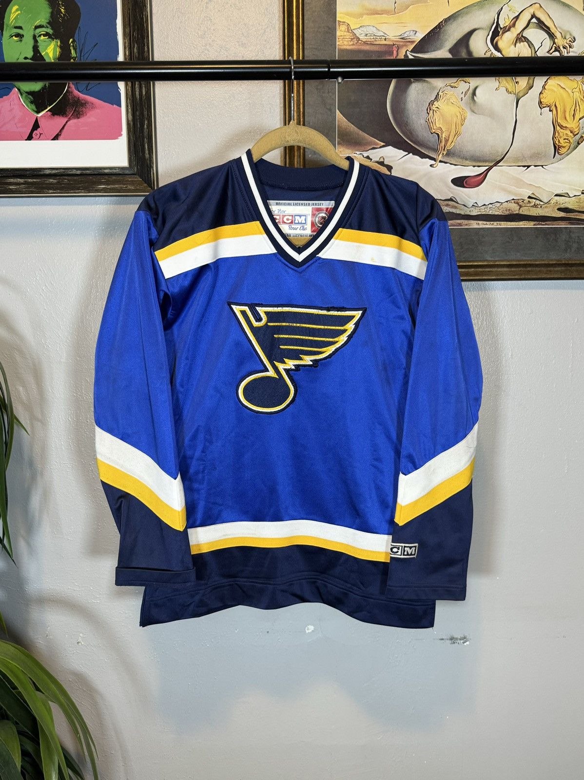 Ccm Women’s St Louis Blues CCM Hockey Jersey Sz XS Size XS / US 0-2 / IT 36-38 - 1 Thumbnail