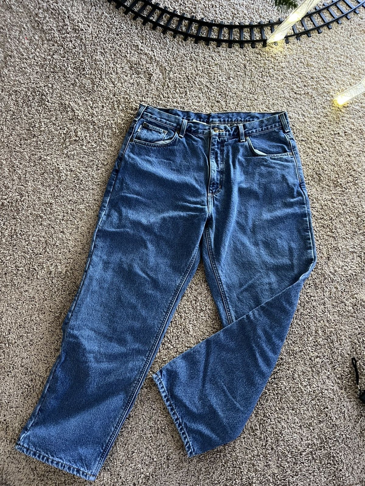 Carhartt × Vintage Vintage Carhartt insulated work jeans Size US 38 / EU 54 - 1 Thumbnail