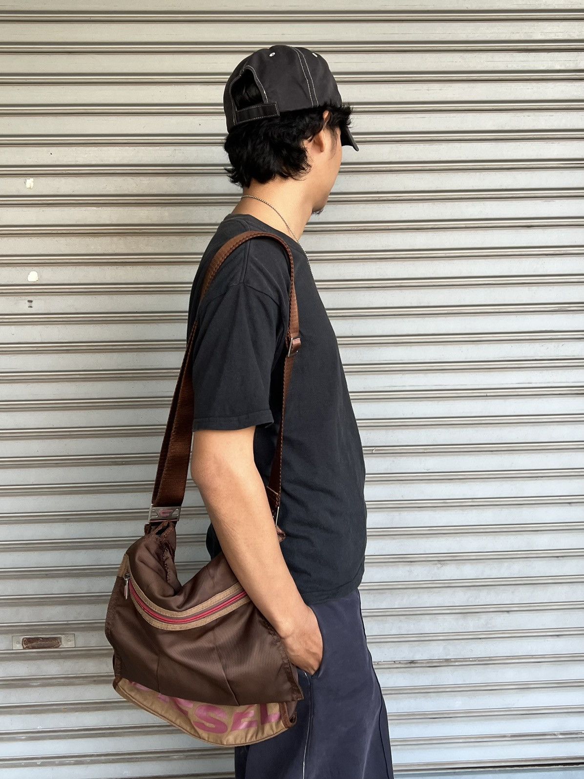 Diesel DIESEL Vintage Shoulder Sling Bag Size ONE SIZE - 5 Thumbnail
