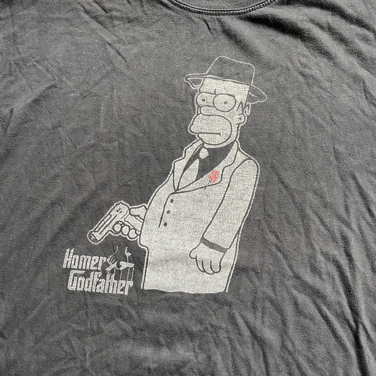 The Simpsons VINTAGE THE SIMPSONS LIKE GODFATHER FADED T SHIRT Size US XL / EU 56 / 4 - 2 Thumbnail