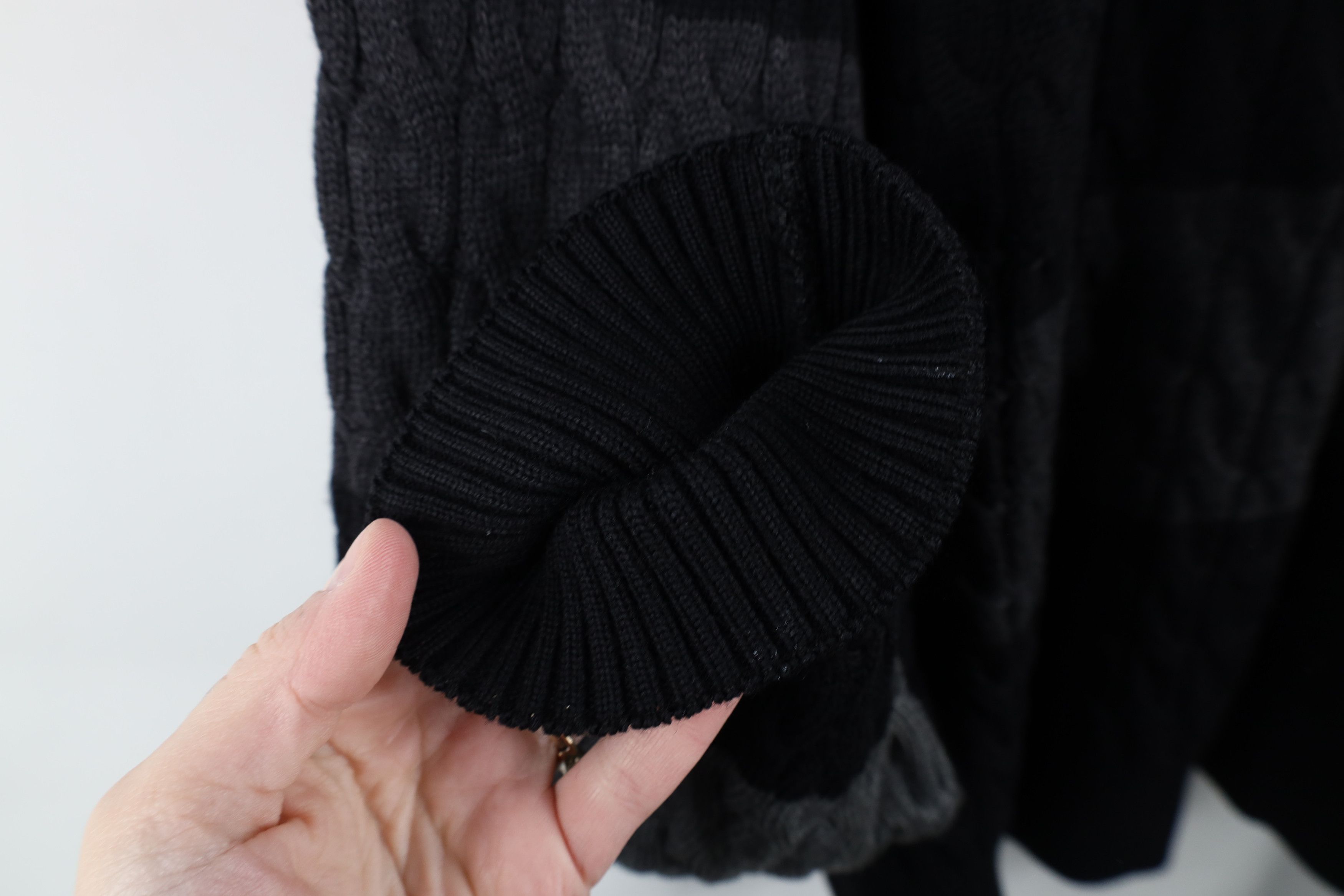 Paul & Shark × Vintage Paul & Shark Yachting Block Chunky Cable Knit Sweater Wool Size US L / EU 52-54 / 3 - 5 Thumbnail