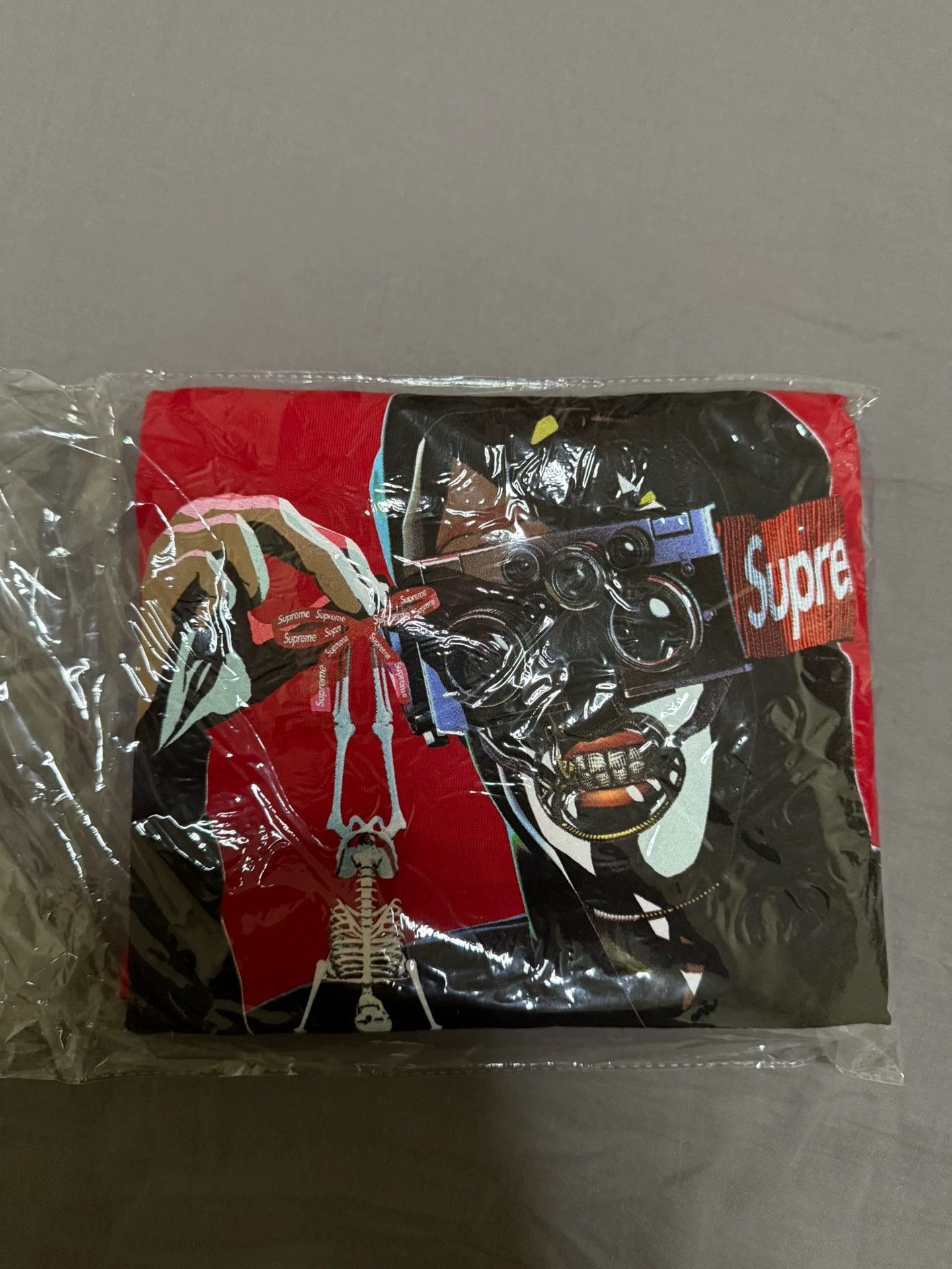Supreme Supreme Creeper Frankenstein SS Tee Red XL Size US XL / EU 56 / 4 - 2 Thumbnail