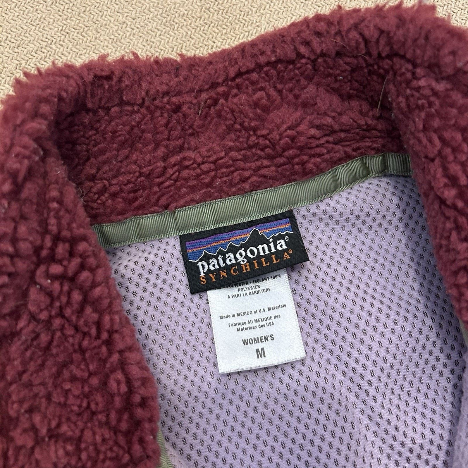 Patagonia Retro X Synchilla Deep Pile Fleece Pull Zip Vest Medium Size M / US 6-8 / IT 42-44 - 3 Thumbnail