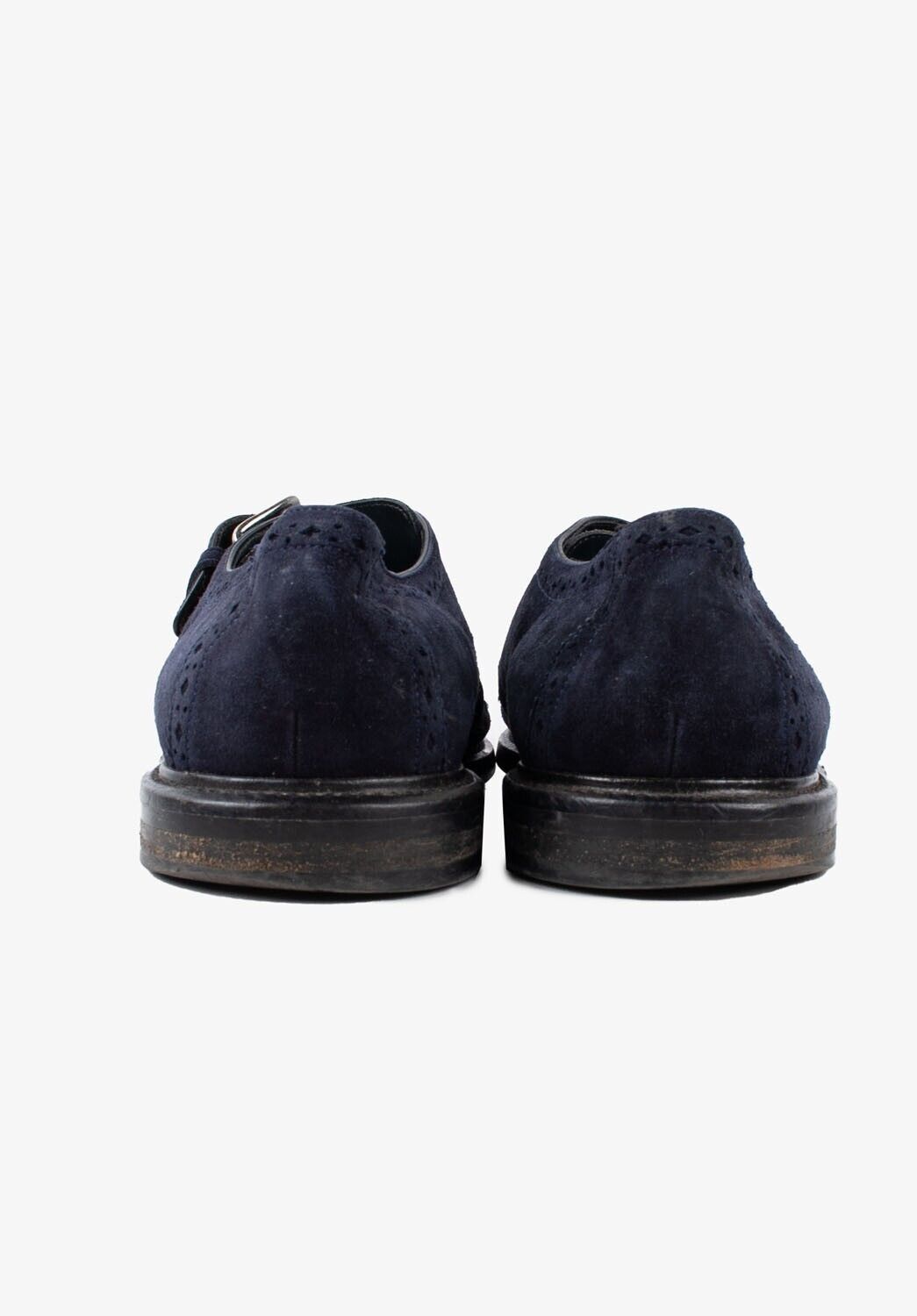 Dolce & Gabbana Original Dolce & Gabbana Men Suede Formal Shoes H5054 Size US 8 / EU 41 - 5 Thumbnail