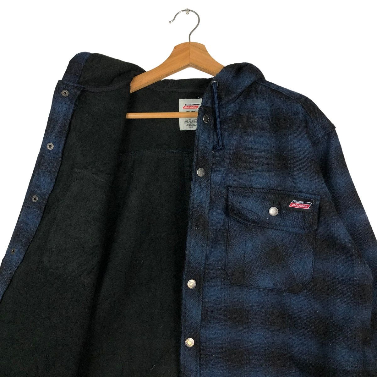 Japanese Brand 🔥VINTAGE WOOL JACKET DICKIES USA TARTAN DESIGN Size US M / EU 48-50 / 2 - 12 Thumbnail