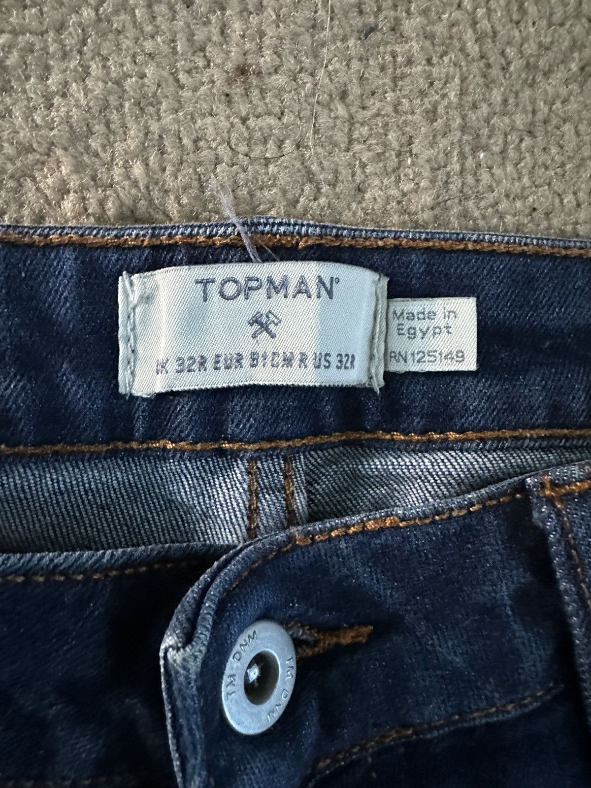 Topman Topman denim stretch skinny vintage Size US 32 / EU 48 - 7 Thumbnail