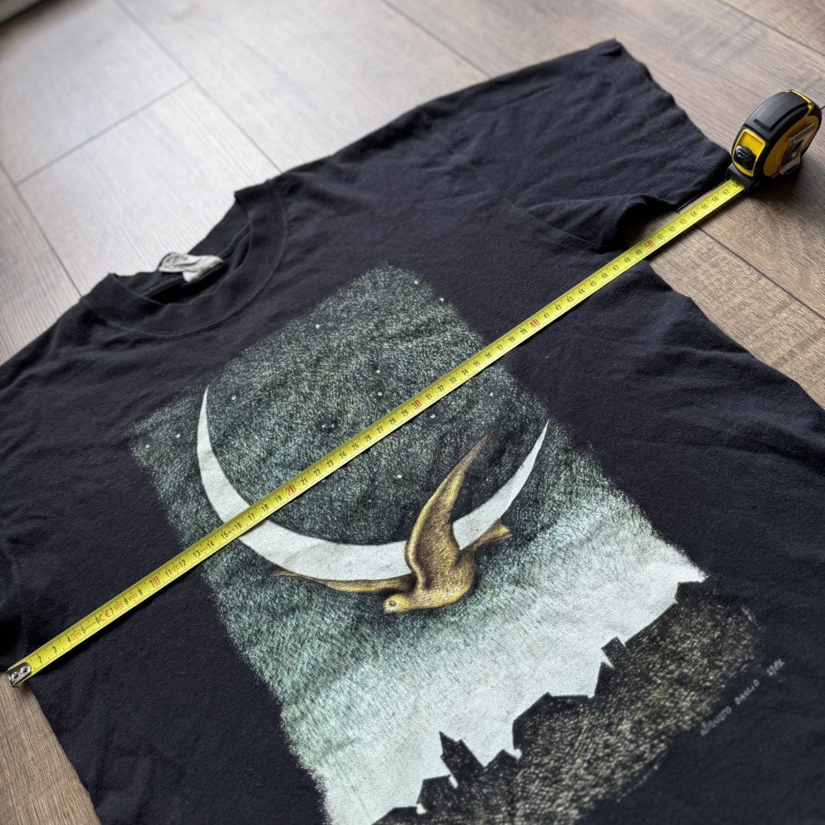 Fuck Art, Make Tees 1981 Augusto Daolio Vintage Graphic Tee Shirt 80s 90s Art Size US M / EU 48-50 / 2 - 11 Thumbnail