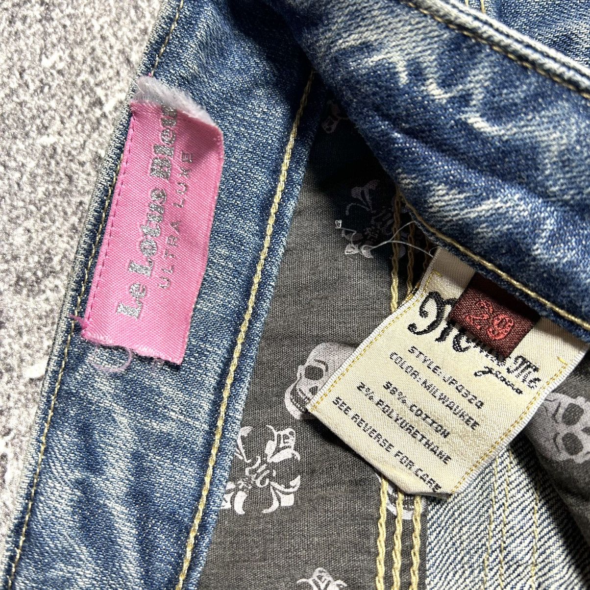 Japanese Brand Vintage Rare Missme Flared Denim Patch Art Size US 30 / EU 46 - 16 Thumbnail