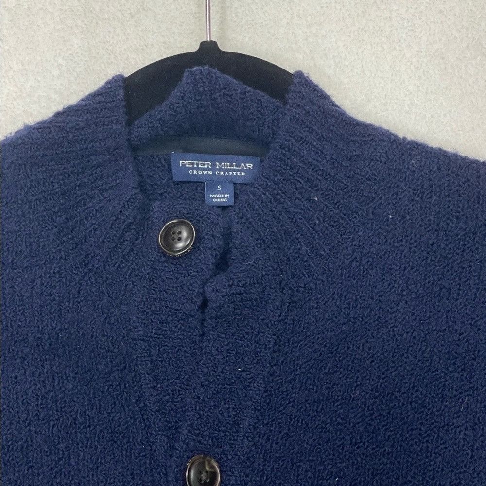 Peter Millar Peter Millar Crown Crafted Merino Wool Cardigan Sweater Butt Size US S / EU 44-46 / 1 - 2 Thumbnail