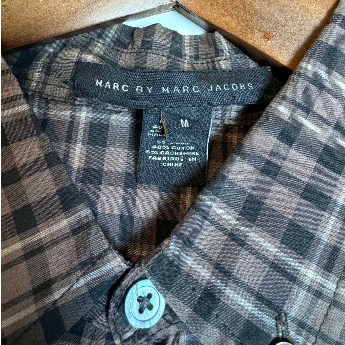 Marc by Marc Jacobs Marc by Marc Jacobs Check Plaid Button Down Shirt - Size M Size US M / EU 48-50 / 2 - 5 Thumbnail