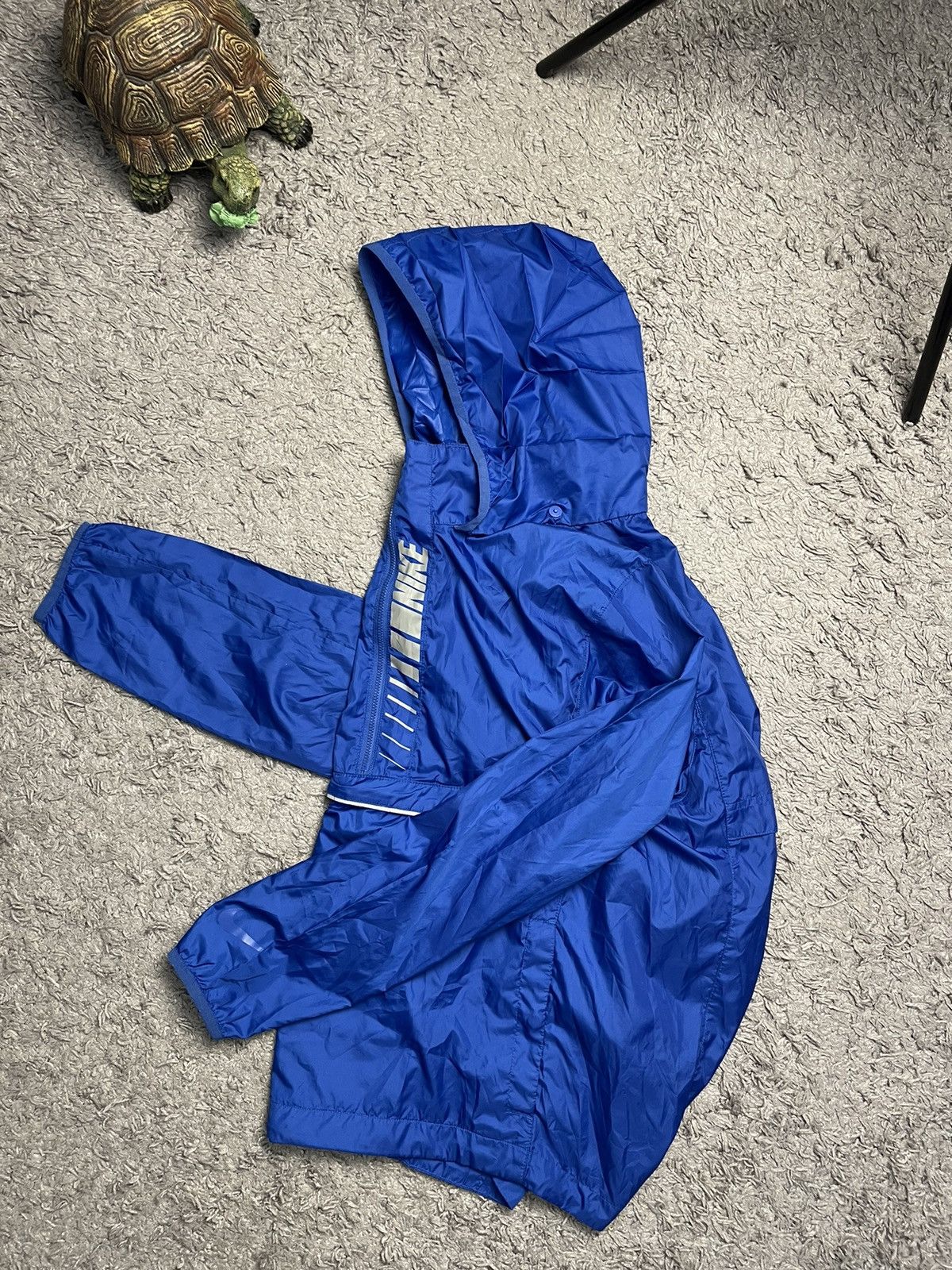 Nike Nike Anorak Swoosh Logo Blue Size S Size US S / EU 44-46 / 1 - 1 Thumbnail