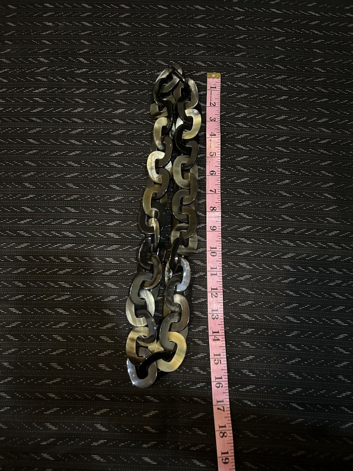 Vintage Real Buffalo Horn Chunky Necklace Size ONE SIZE - 3 Thumbnail