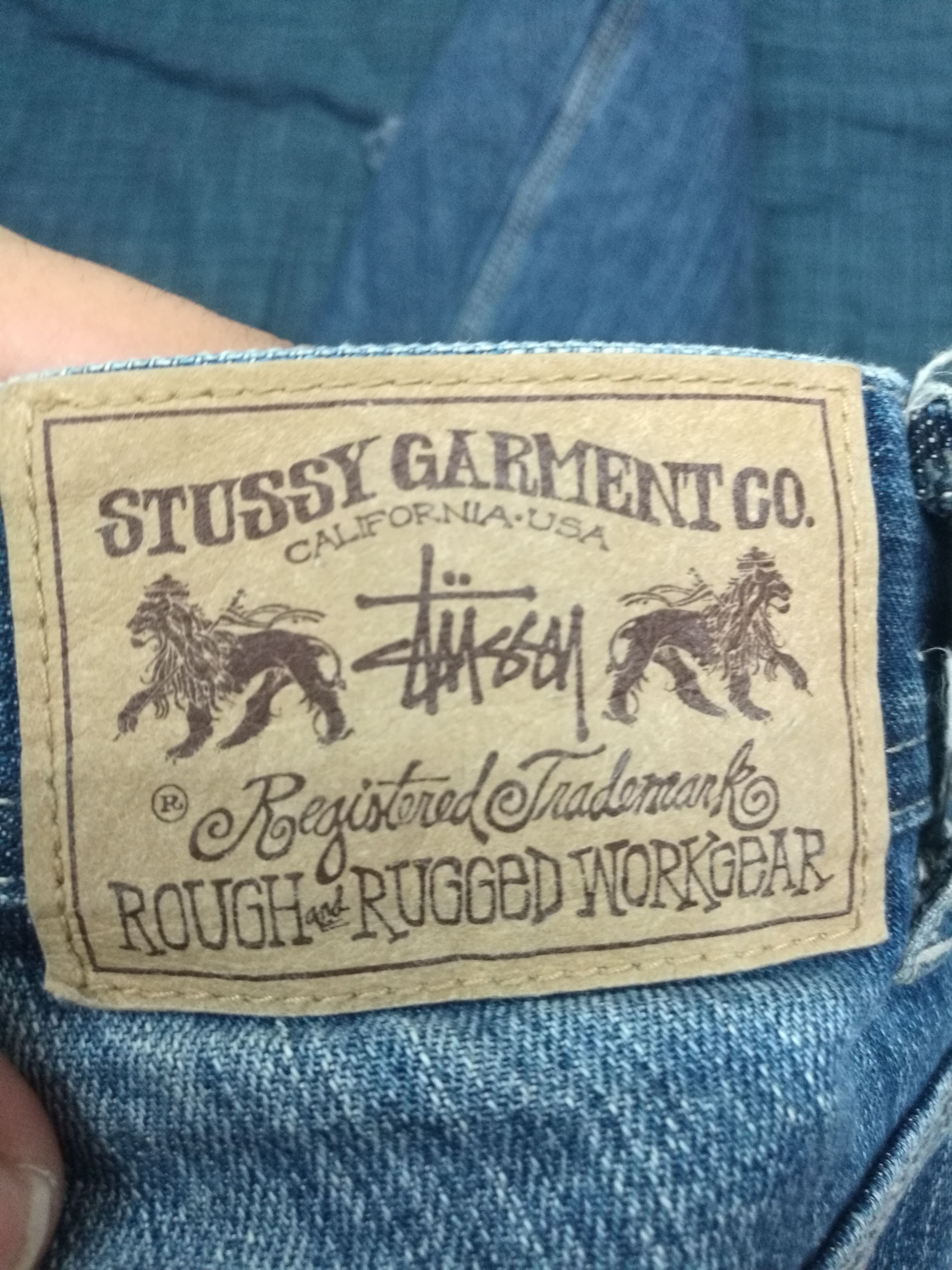 Stussy Vintage Stussy Rough & Rugged Carpenter Baggy Jeans Size US 32 / EU 48 - 18 Thumbnail