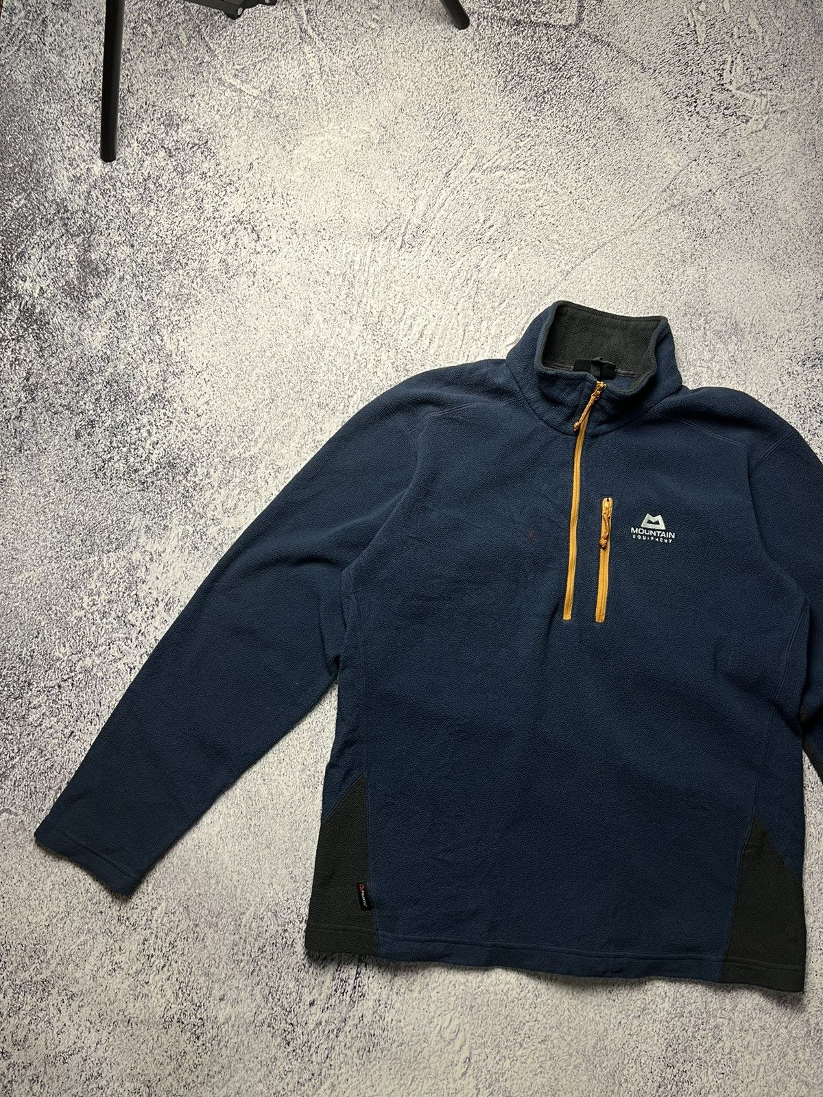 Mountain Equipment Company Men's blue Mountain Equipment 1/3 zip fleece jacket Size US M / EU 48-50 / 2 - 2 Thumbnail