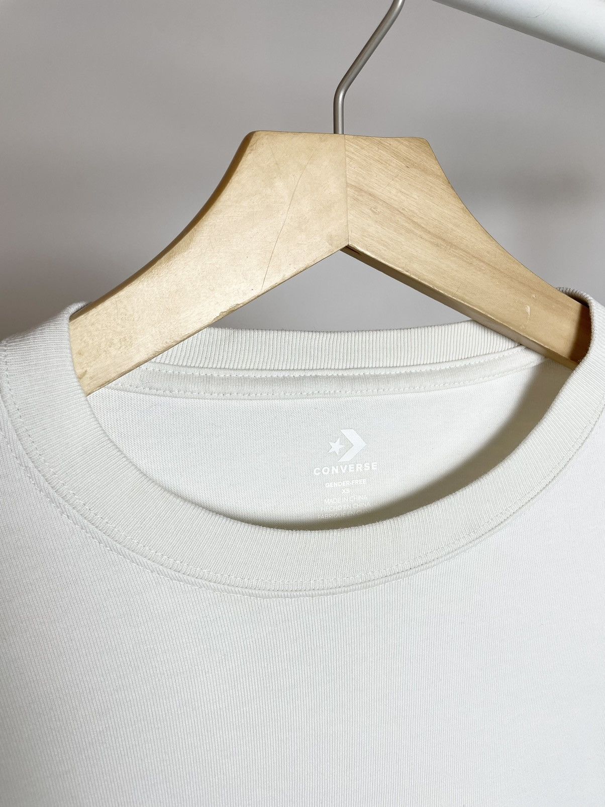 A-COLD-WALL* × Converse Converse x ACW A Cold Wall bone white reflective tee t-shirt Size US S / EU 44-46 / 1 - 11 Thumbnail