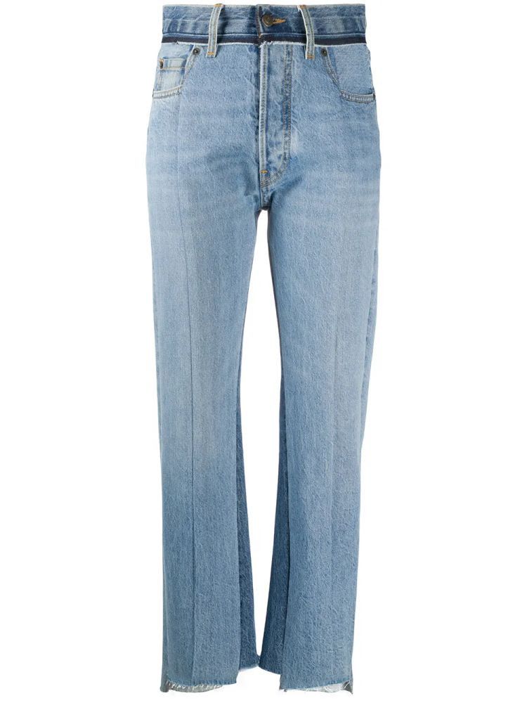 Maison Margiela o1y0625 Denim Pant in Blue Size 26" / US 2 / IT 38 - 1 Thumbnail