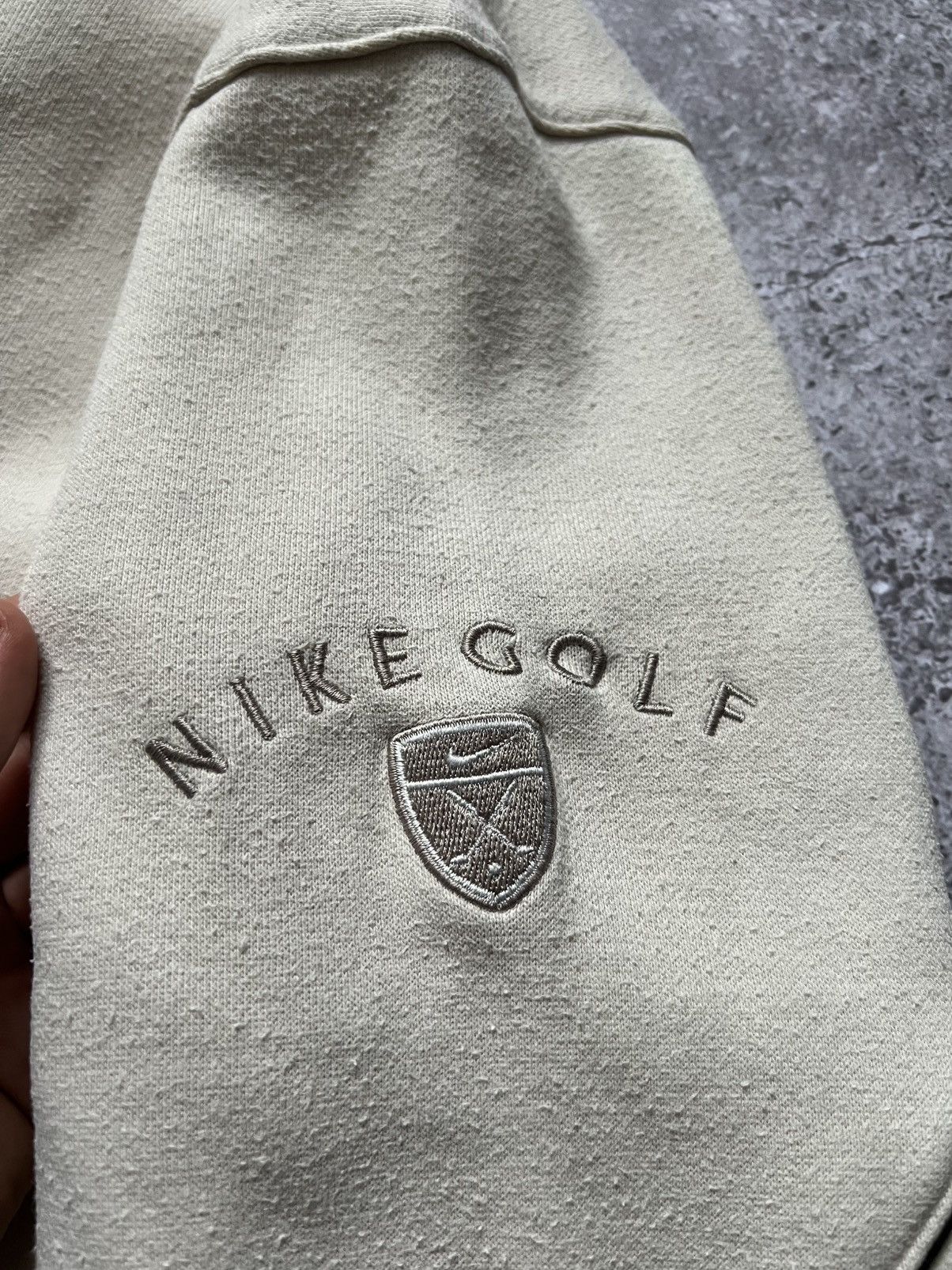 Nike × Vintage Vintage Nike Golf 1/3 Zip Sweatshirt Size US L / EU 52-54 / 3 - 5 Thumbnail