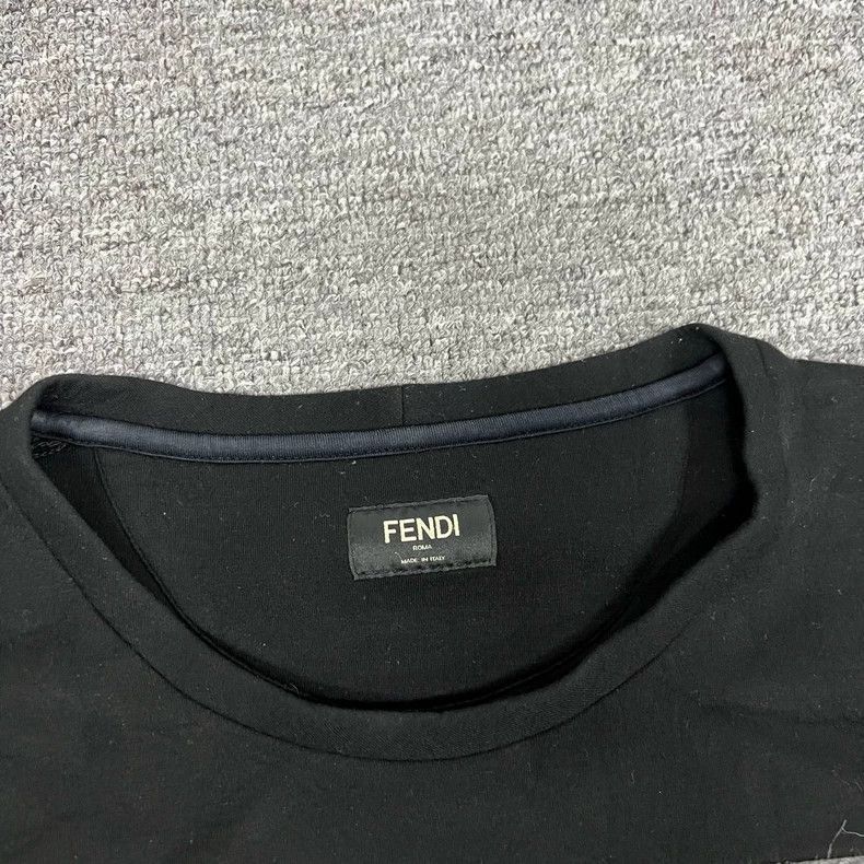 Fendi Fendi Pullover Sweatshirt in Black and Grey Size US L / EU 52-54 / 3 - 4 Thumbnail