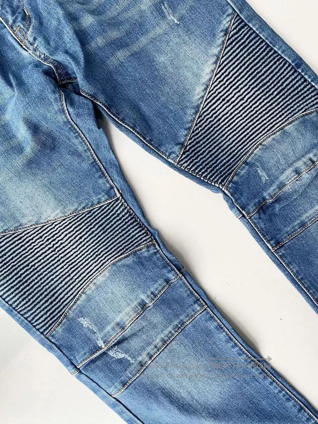 Balmain Balmain Distressed Motorcycle Denim Pants. Size US 32 / EU 48 - 4 Thumbnail