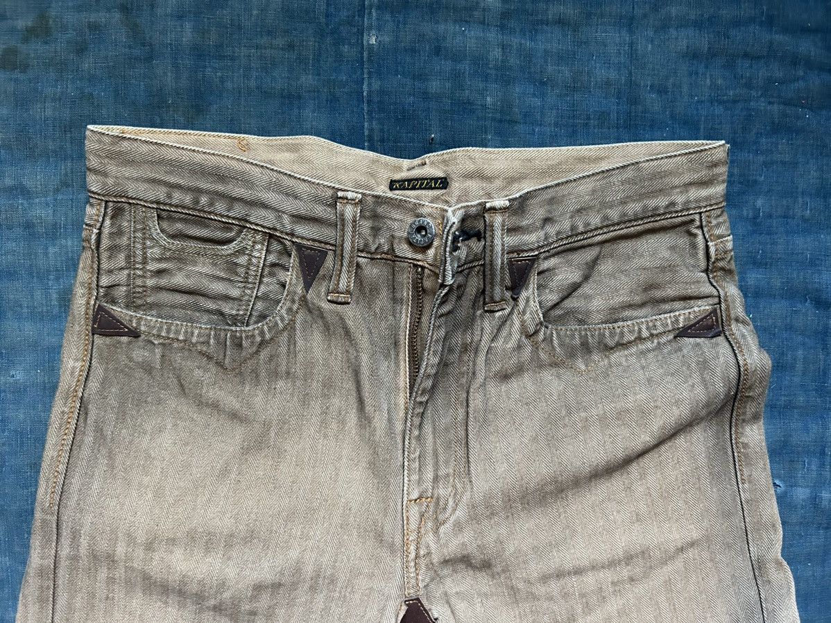 Kapital × Kapital Kountry Kapital Herringbone flare pants Size US 30 / EU 46 - 13 Thumbnail