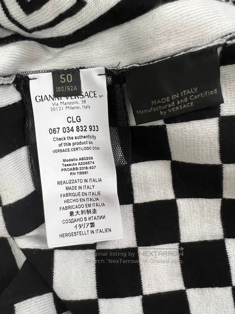 Other Versace Checkerboard back pattern Medusa knit Size US L / EU 52-54 / 3 - 7 Thumbnail