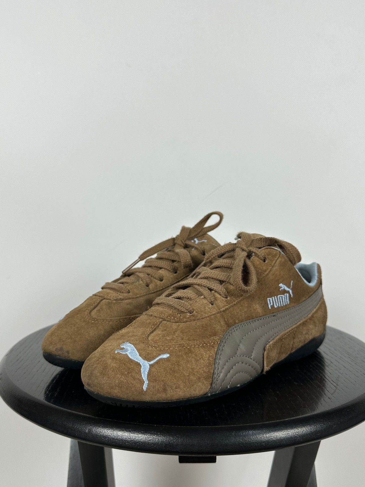 Puma Vintage Puma Speedcat Brown Suede/Leather Y2K Sneakers Size US 8 / IT 38 - 11 Thumbnail
