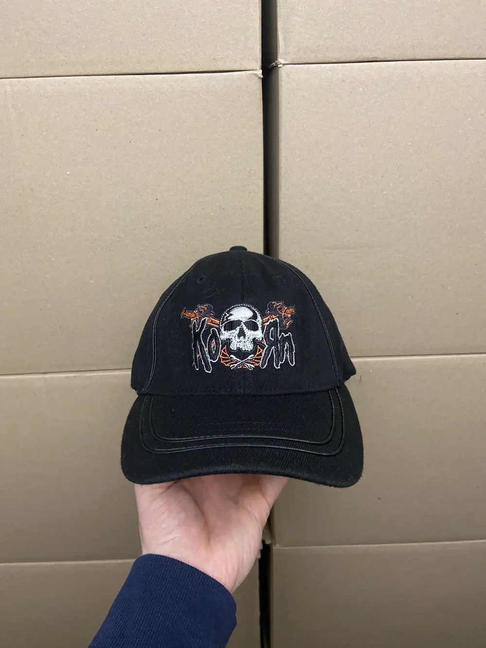 Vintage RARE VINTAGE KORN Y2K CAP HAT TEE T SHIRT ROCK BAND SKULLS Size ONE SIZE - 6 Thumbnail