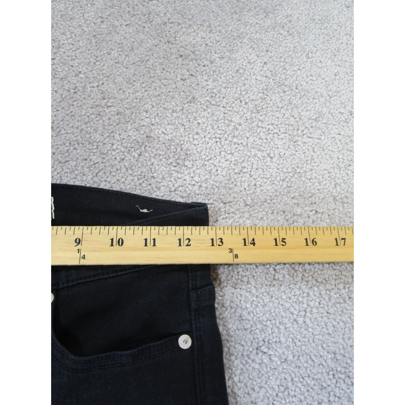 Madewell VINTAGE Madewell Jeans Womens 24 Skinny Black Denim Mid Rise 90s Pants Womens Size 42" / US 20 - 7 Thumbnail