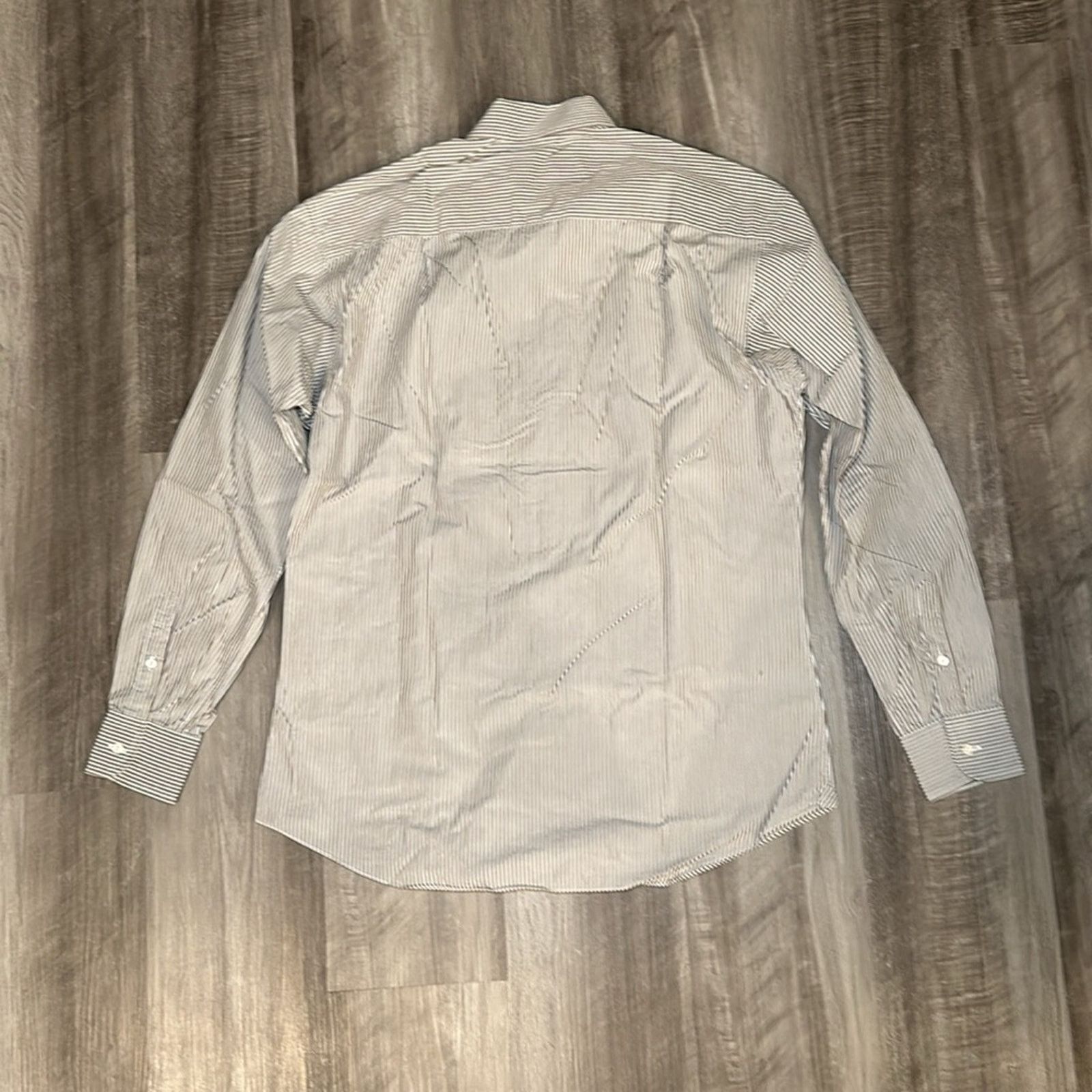 Ermenegildo Zegna Ermenegildo Zegna Long Sleeve Button Down - Large (15.5) Size US L / EU 52-54 / 3 - 3 Thumbnail