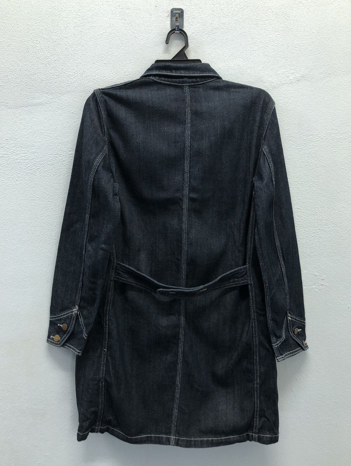 Vintage Vintage Smith's Workwear Sanforized Denim Jacket Size US M / EU 48-50 / 2 - 2 Thumbnail