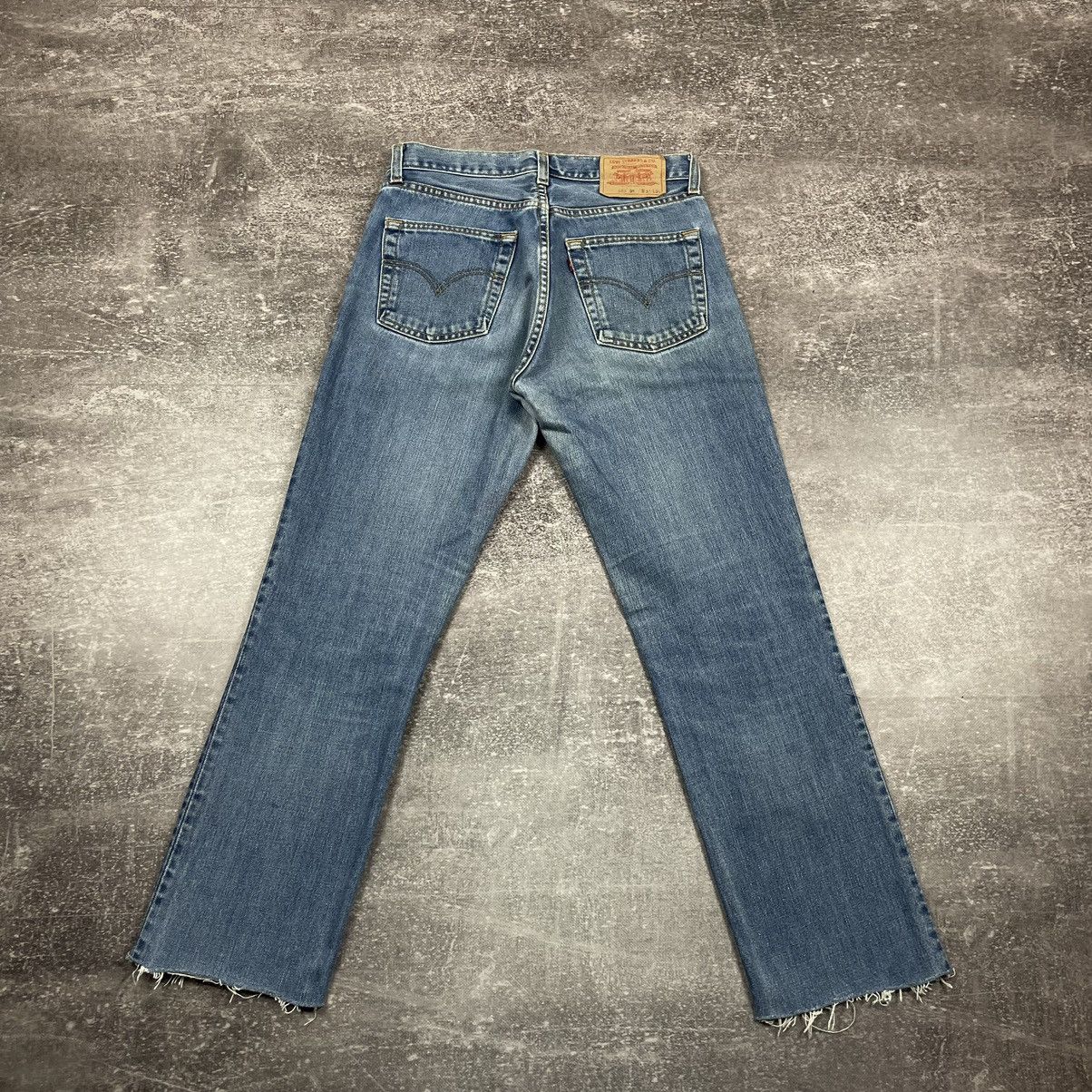 Levi's Vintage 90’s Levi’s 595 04 Denim Jeans Size US 31 - 18 Thumbnail