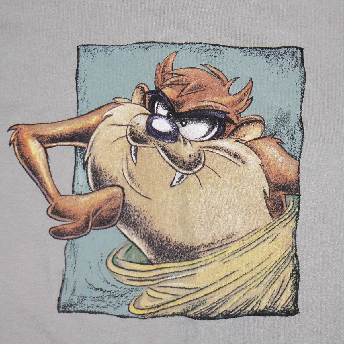 Acme Clothing RARE 1991 Warner Bros Tasmanian Devil Single Stitch T-Shirt Size US XL / EU 56 / 4 - 2 Thumbnail