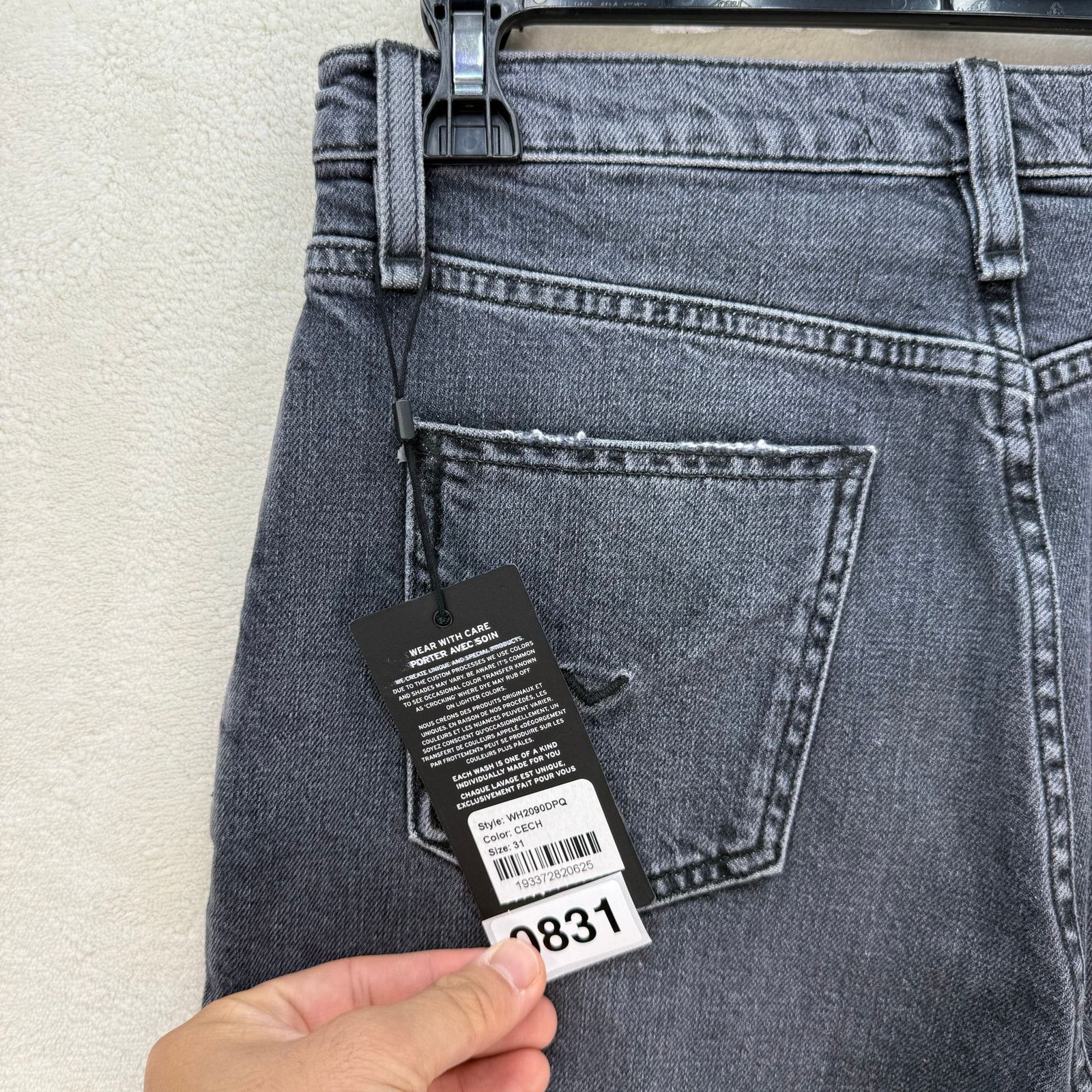 Hudson HUDSON WOMEN'S SIZE 31 HOLLY HIGH RISE STRAIGHT LEG JEAN COS Size 31" - 6 Thumbnail