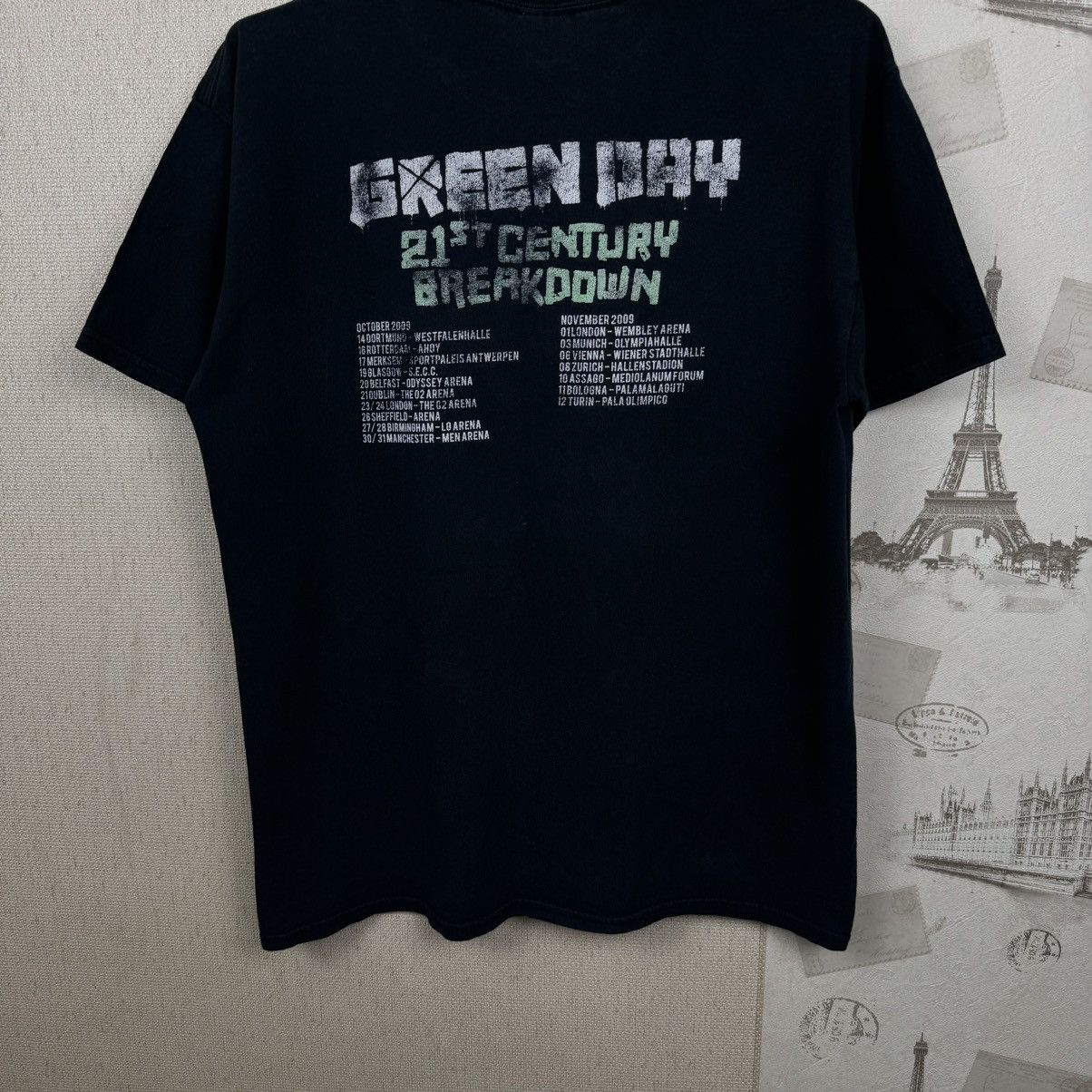 Other Vintage Green Day T shirt 21-st Century Breakdown 2009 L Size US L / EU 52-54 / 3 - 21 Thumbnail