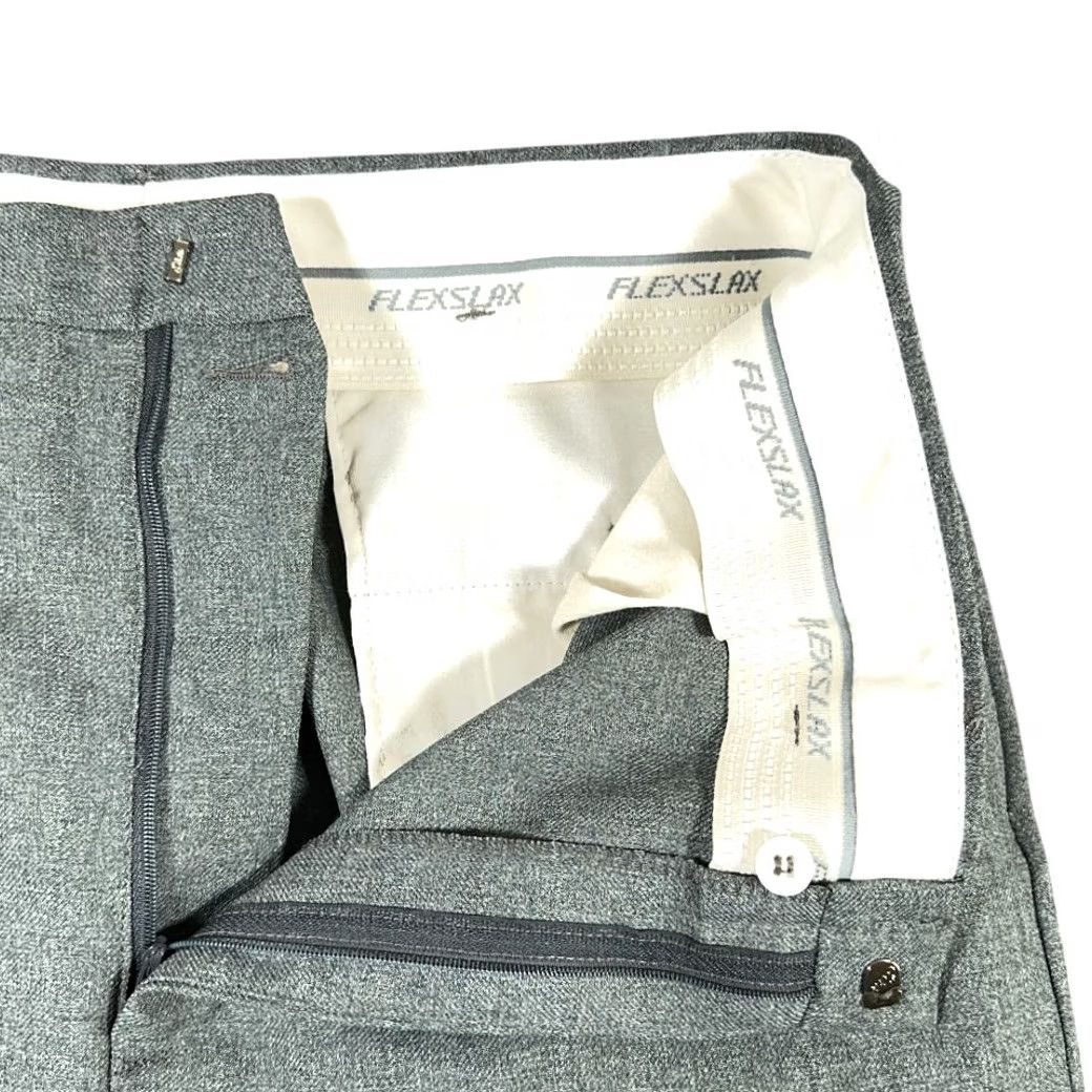 Sears VINTAGE Sears Pants Mens 36x29 Gray Dress Slacks Polyester Perma Prest 80s Size US 36 / EU 52 - 4 Thumbnail