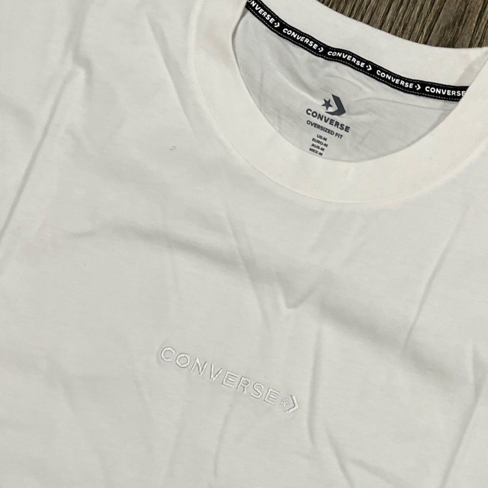 Converse NWT Converse Mens Oversized Wordmark Ringer T-Shirt Size M Size US M / EU 48-50 / 2 - 5 Thumbnail