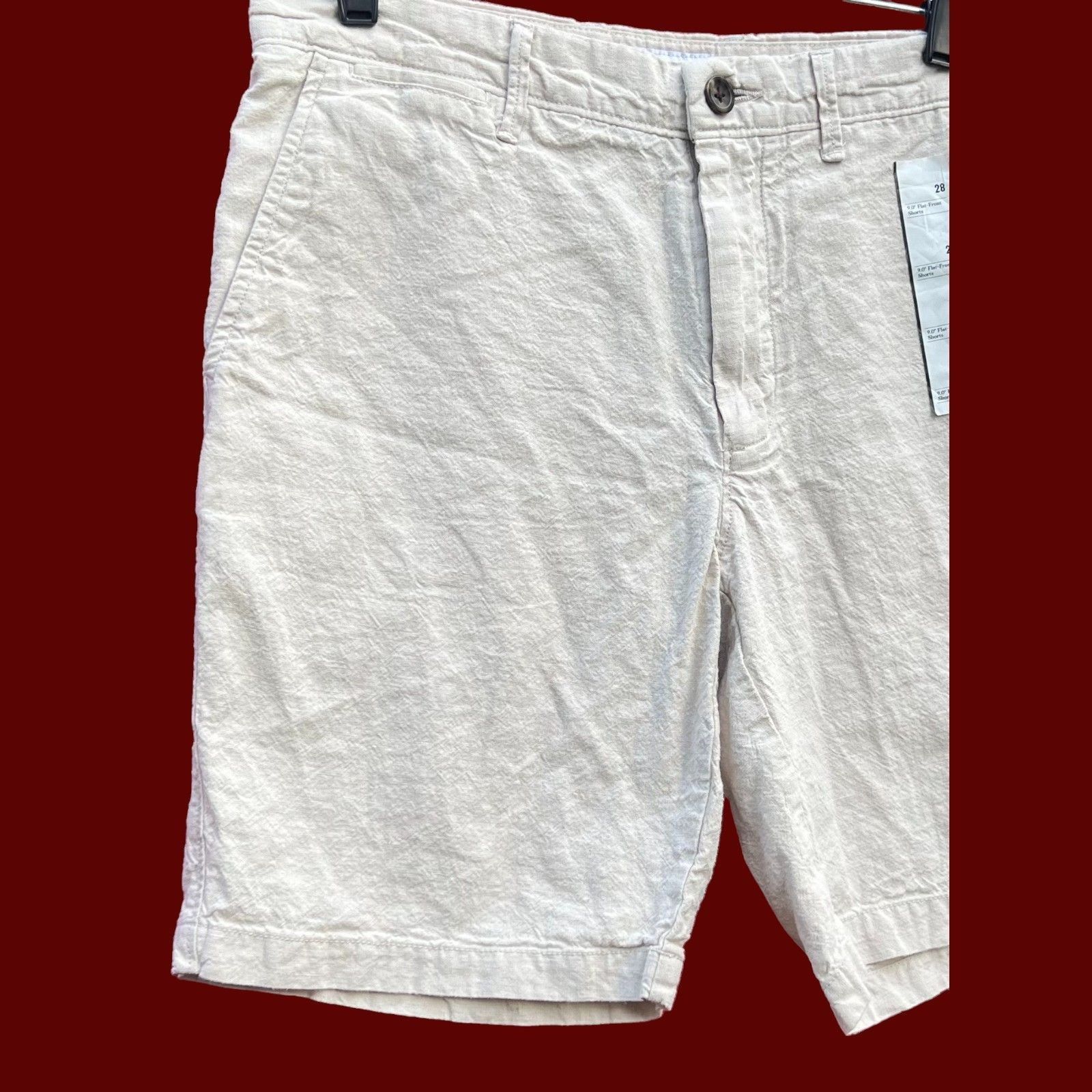 Other GoodFellow - Men's Flat Frint Short - 9" Inseam - Beige - 28 Size US 28 / EU 44 - 17 Thumbnail