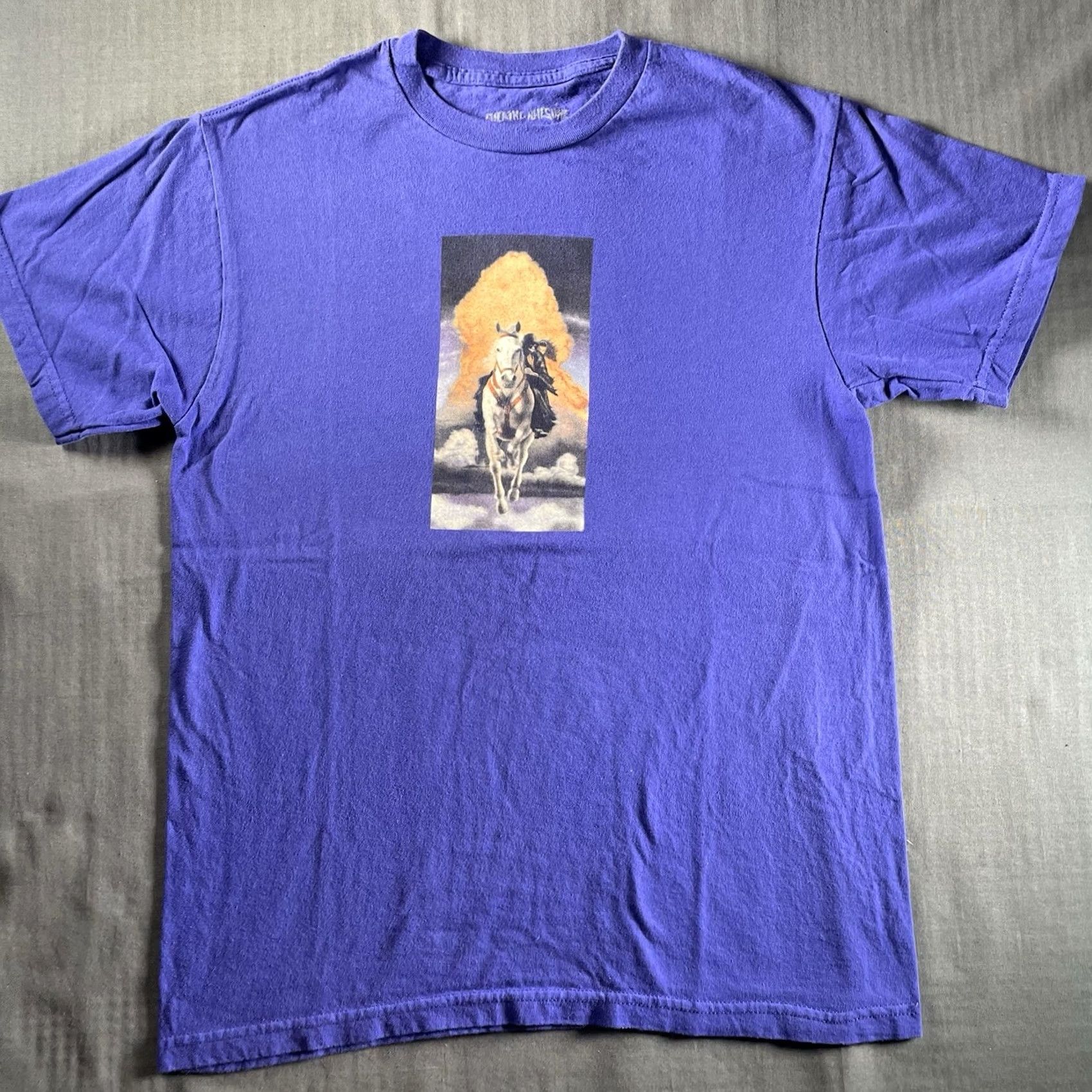 Fucking Awesome FuckingAwesome Shirt Mens Medium Devil On Horseback Purple FA Size US M / EU 48-50 / 2 - 3 Thumbnail