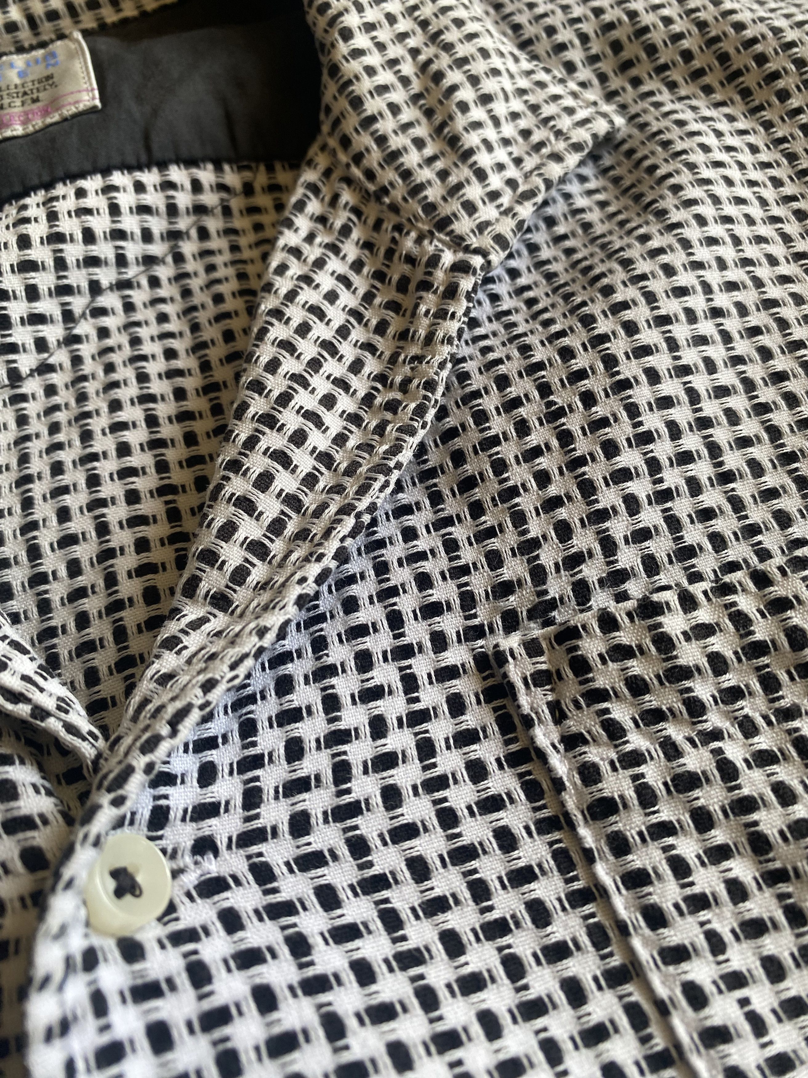 Japanese Brand × Nicole Club × Vintage Nicole Club Sashiko Shirt Size US M / EU 48-50 / 2 - 3 Thumbnail