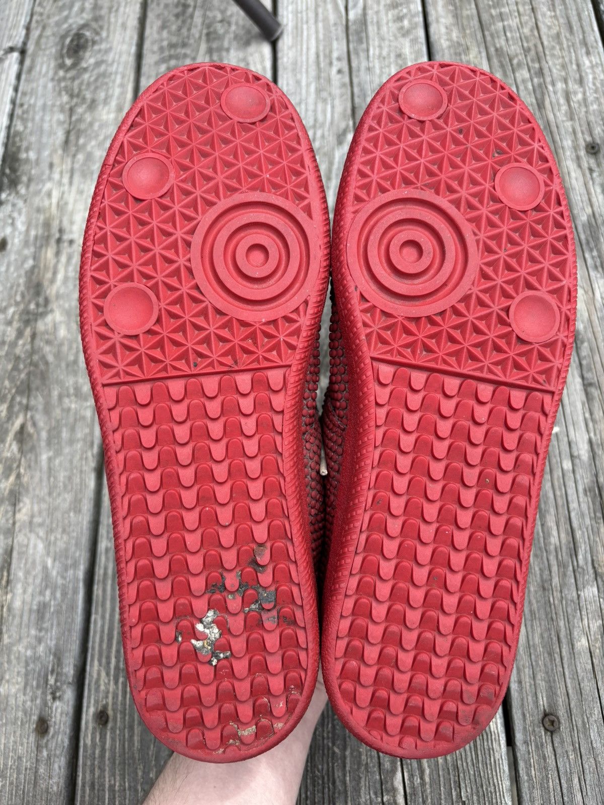 Maison Margiela Replica GAT Low Red Rubber Size US 9 / EU 42 - 6 Thumbnail