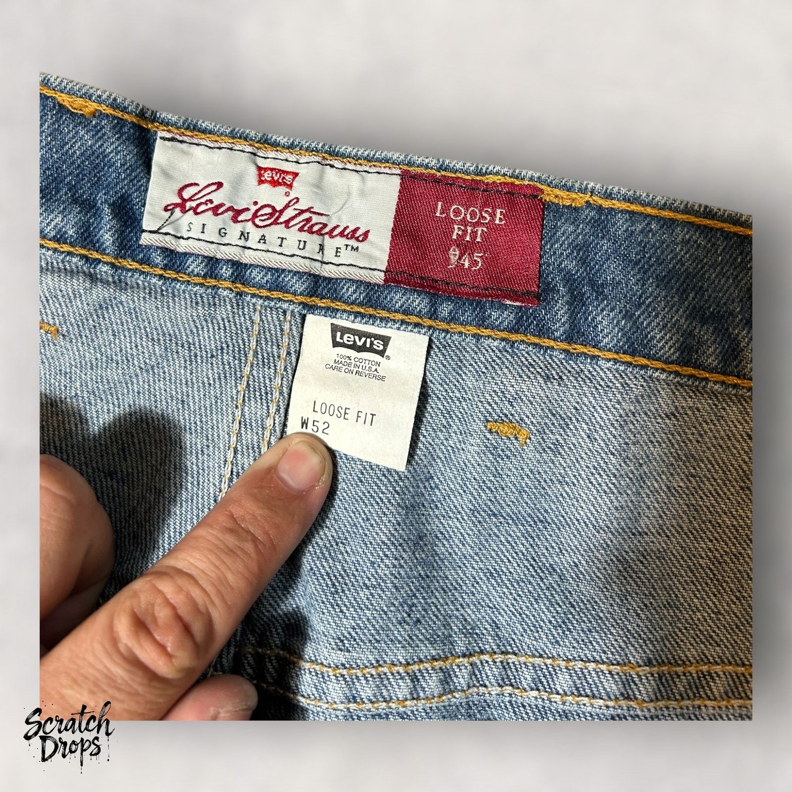 Levi's Vintage Levi's 545 Men's Shorts NWT Deadstock W54 L32 Loose Size US 38 / EU 54 - 3 Thumbnail