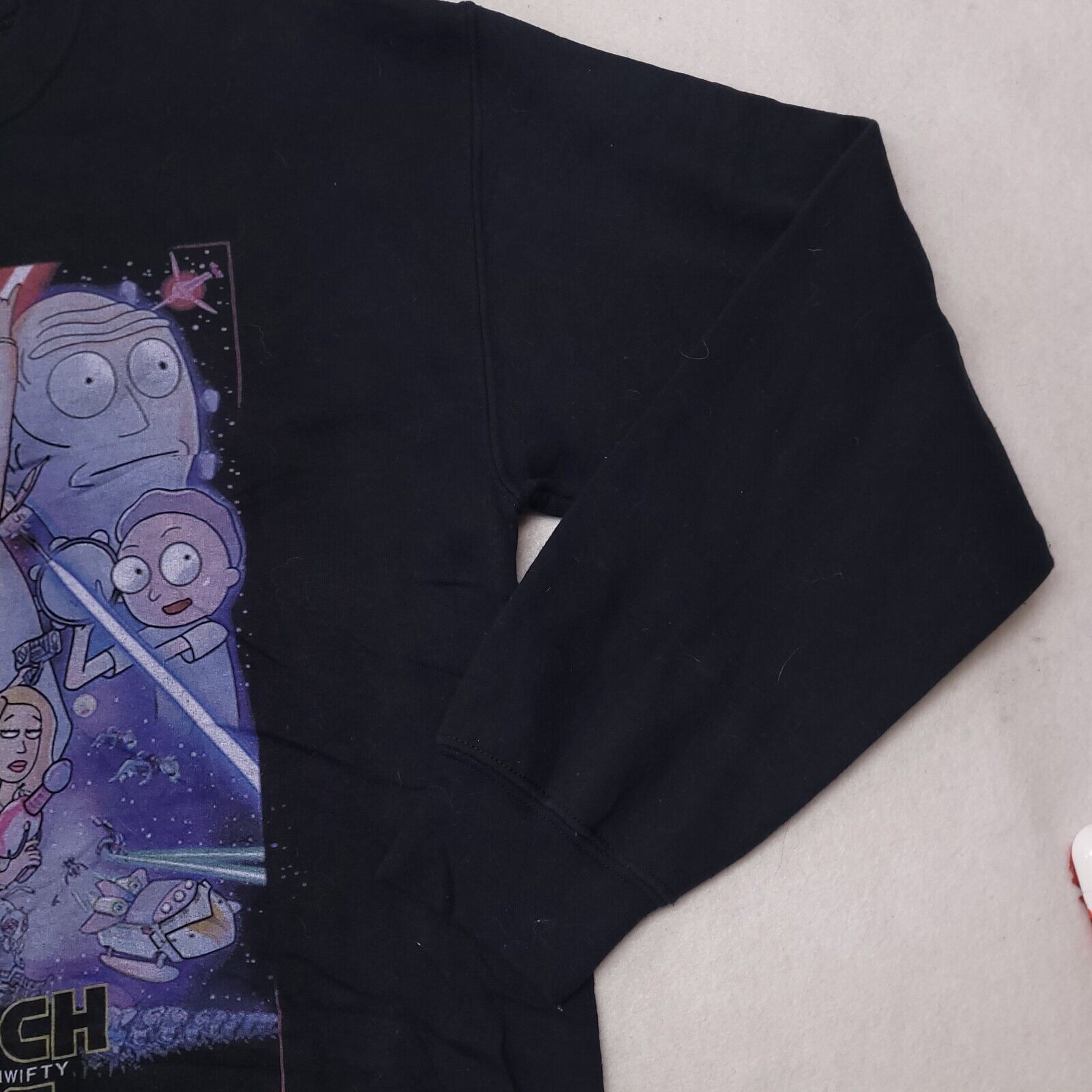 Gildan Rick & Morty Casual Sweatshirt Mens Size Medium Black Gildan Size US M / EU 48-50 / 2 - 6 Thumbnail