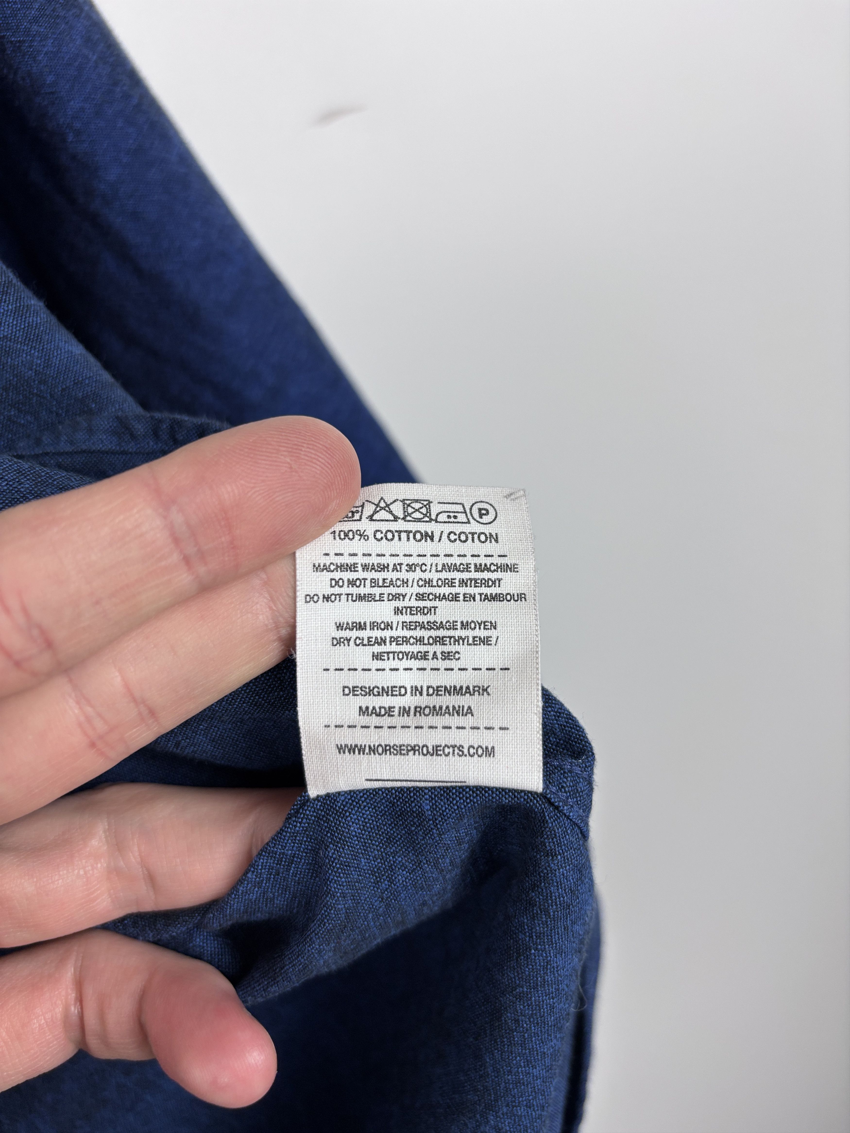 Norse Projects Norse Projects Anton Chambray Button Up Shirt Mens Size M Size US M / EU 48-50 / 2 - 9 Thumbnail
