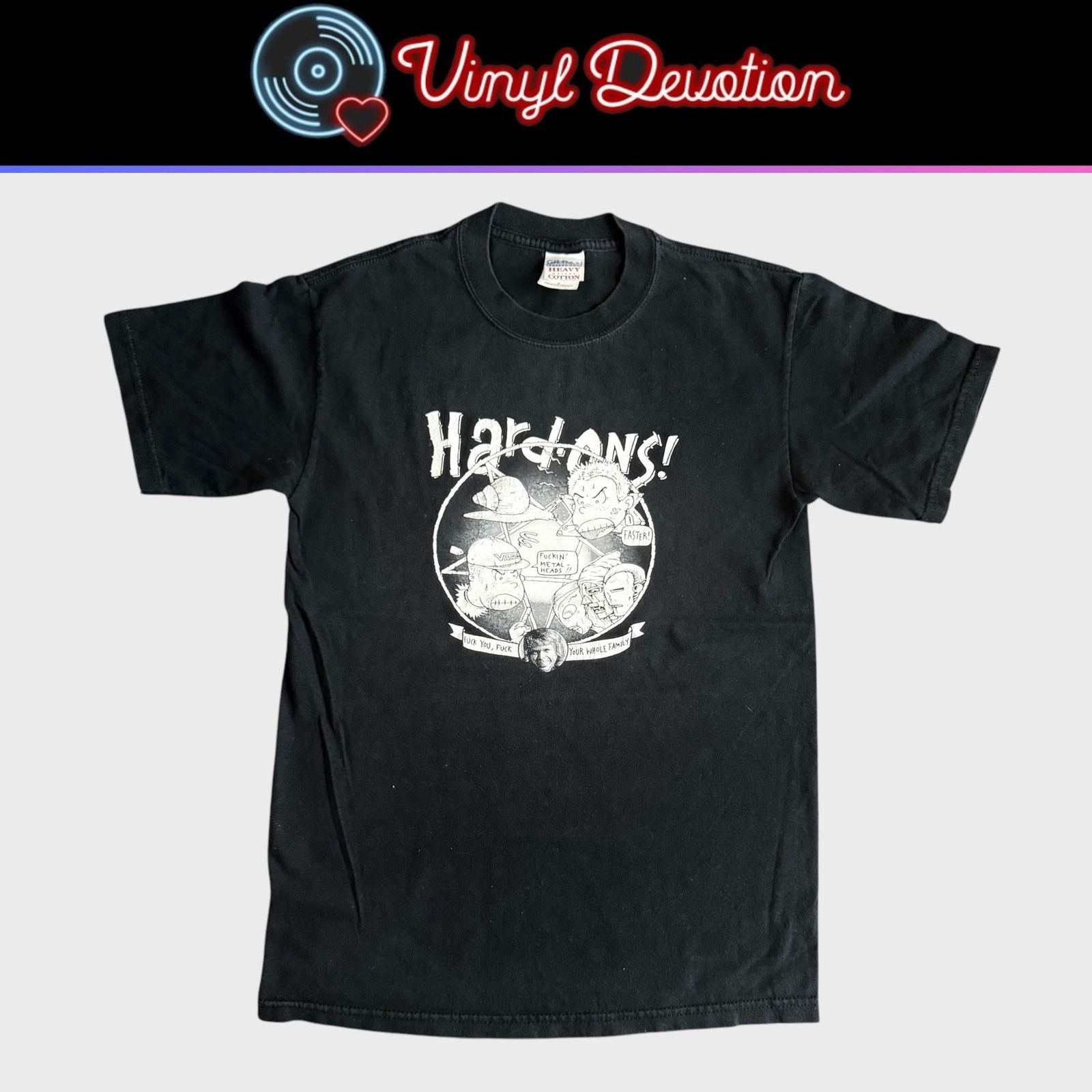 Other Hard-Ons Band Metal Heads Vintage 90s T-Shirt Size S Size US S / EU 44-46 / 1 - 1 Thumbnail