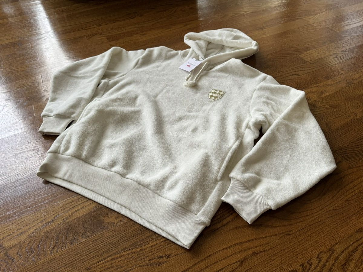 JW Anderson × Uniqlo Small White Fleece Pullover Hoodie Long-Sleeve Sherpa JW Size US S / EU 44-46 / 1 - 2 Thumbnail