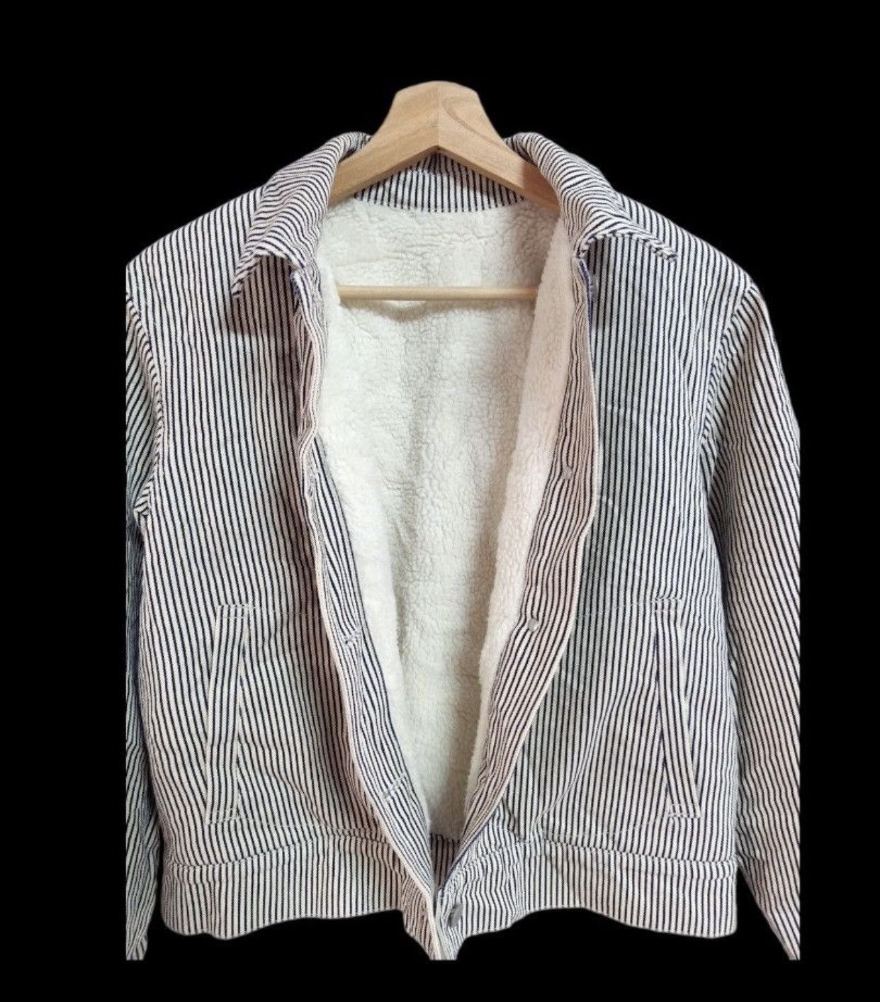 GU × Kim Jones AMAZING 🔥🔥 KIM JONES X GU HICKORY JACKET INNER SHERPA AW 18 Size US L / EU 52-54 / 3 - 1 Thumbnail