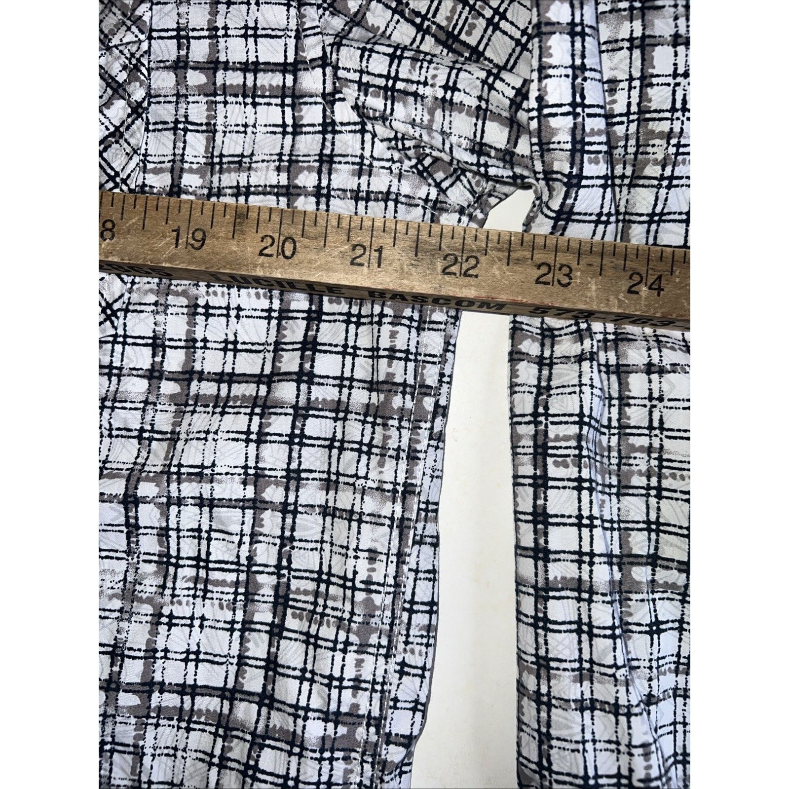 GCDS GC BLACK GRAY Shirt Mens MED Pearl Snap Vintage Collection Size US M / EU 48-50 / 2 - 9 Thumbnail