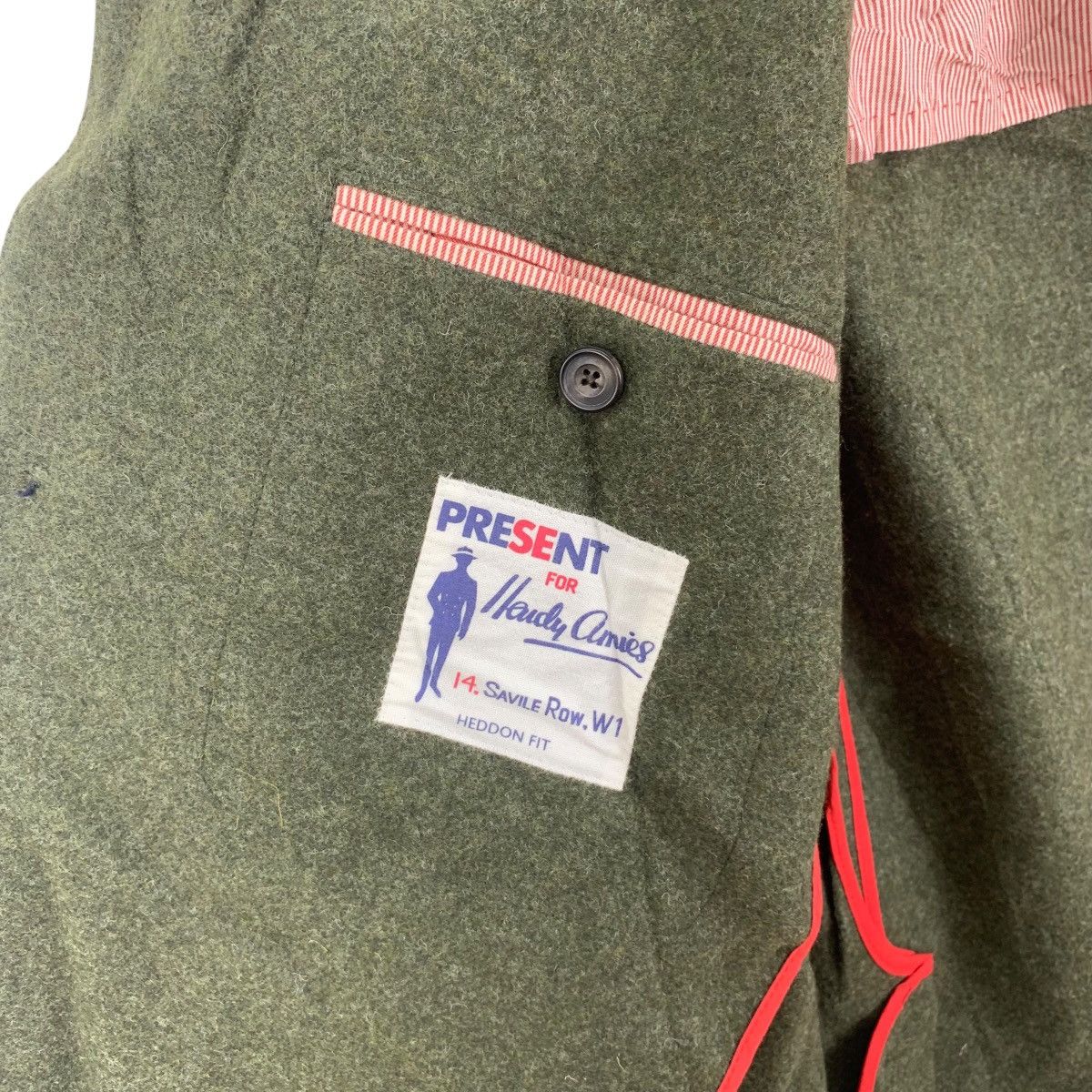Hardy Amies Vintage HARDY AMIES PRESENT Collection Heddon Fit Blazer Size 34R - 9 Thumbnail